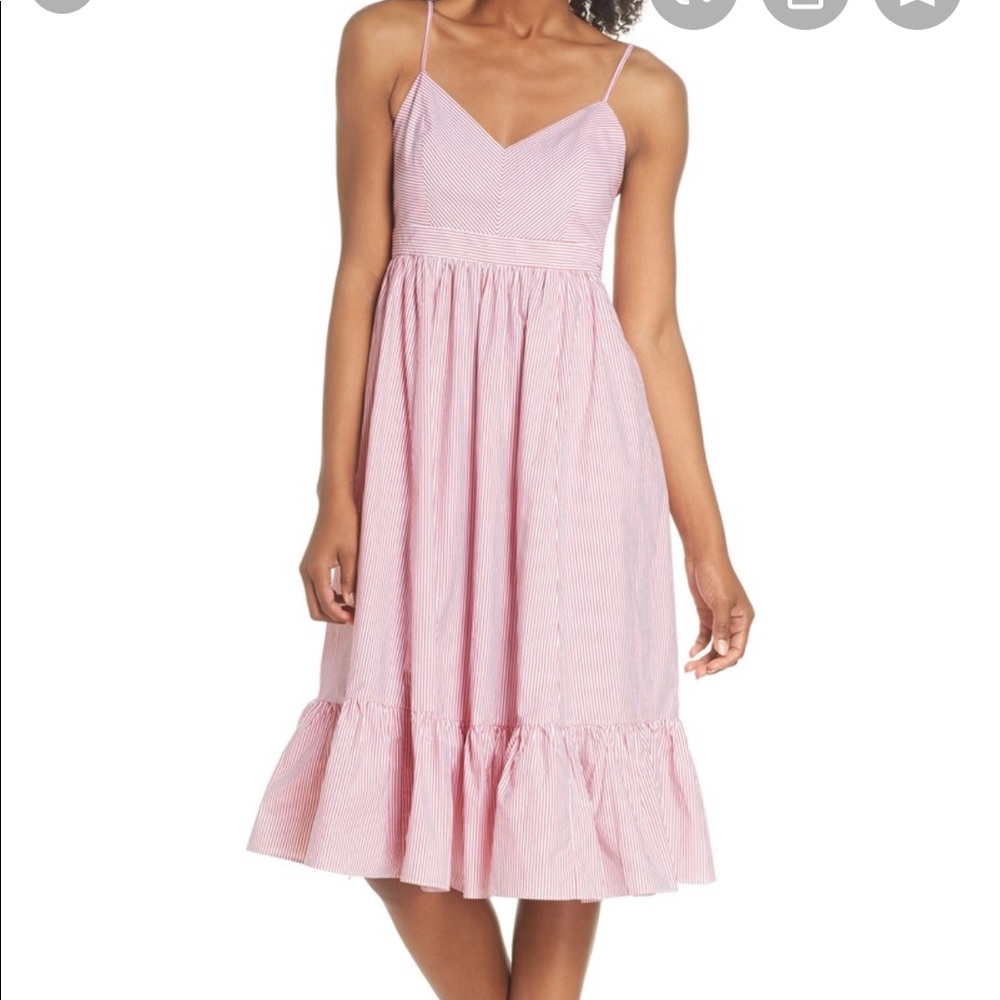 J. Crew Drapey Spaghetti-Strap Dress
